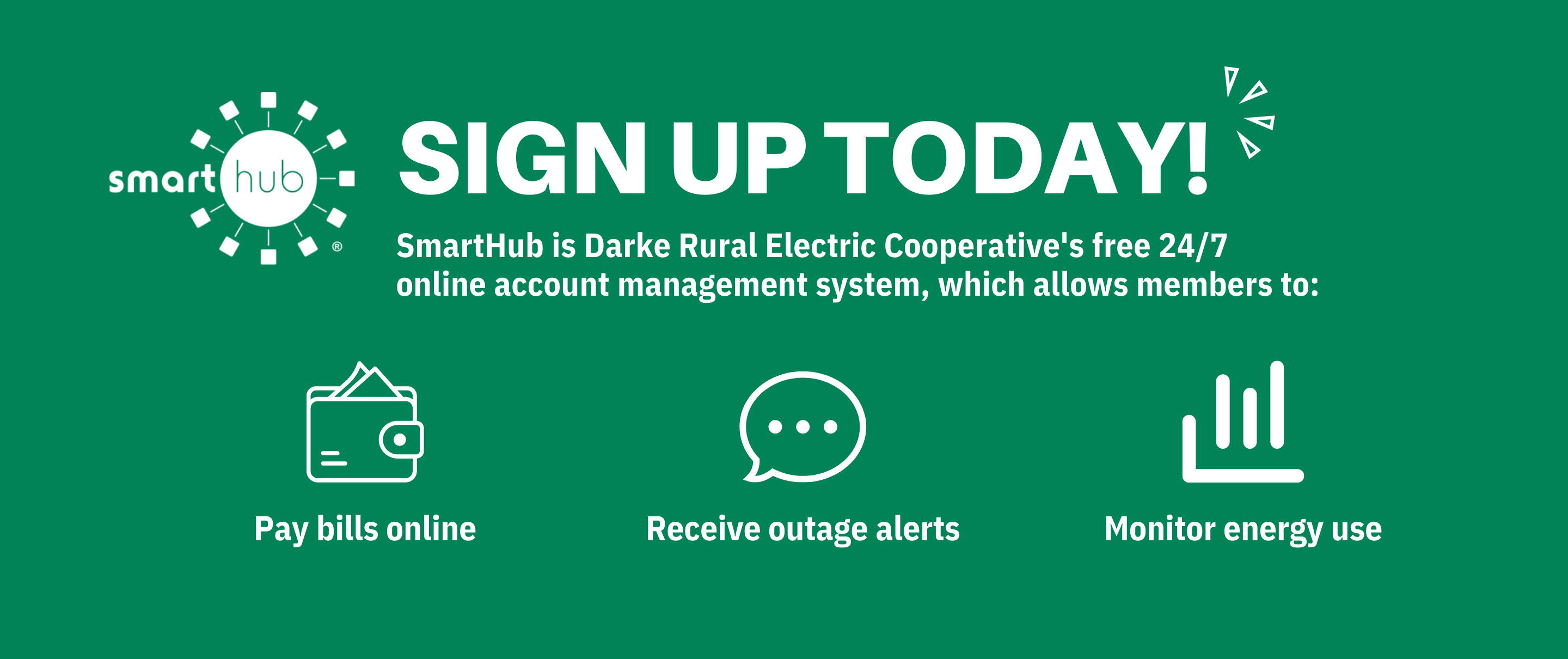 Manage Your Electric Account With SmartHub Darke Rural Electric   Copy Of SmartHub Bill Banner 